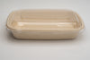 Lids for Rectangular Compostable Food Container (300pcs) (Lids Only)