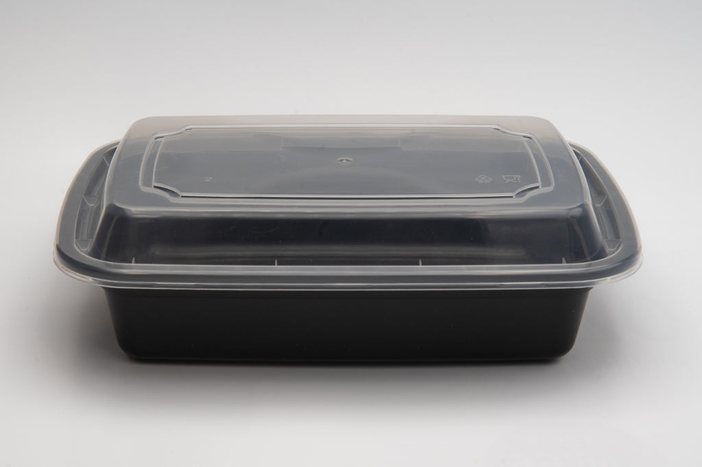 Rectangle Microwavable Food Container Disposable Plastic