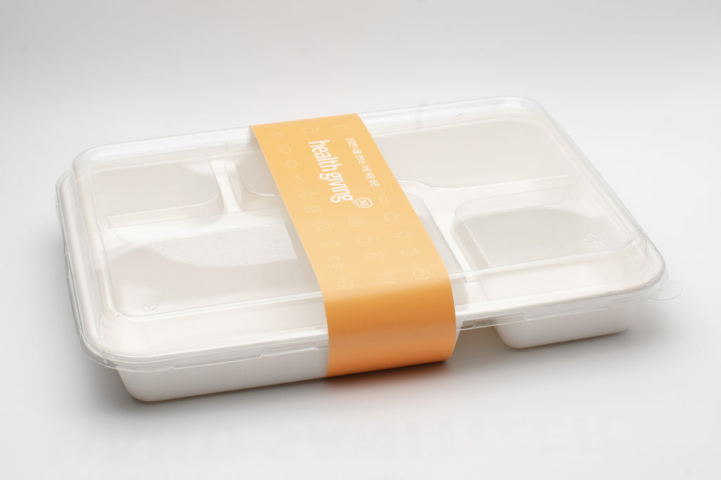 Lids for 5 Compartment Bento Box (400pcs) - Lids only