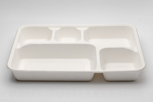 5 Compartment Bento Box (400pcs) - container only