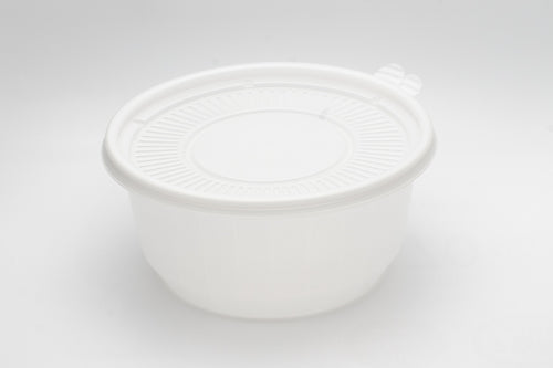 35 oz Round Microwavable PP Food Container Set (300pcs)
